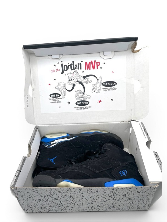 Jordan Other - Air Jordan 6 Retro Black Blue Size 5.5Y (Fits Women’s 7) w/ Box